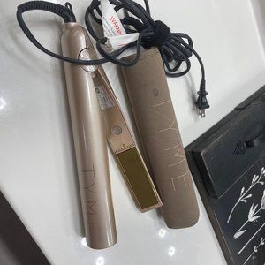 Tyme two in one flat iron and curling iron